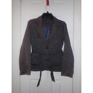 WOMEN Kommotion NY Cotton Jacket Grey Sz 2